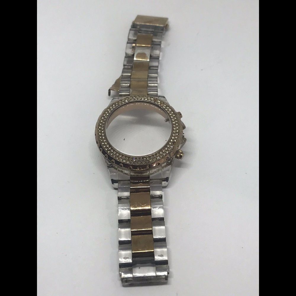 Michael KorsĀ Watch Parts Menās Womenāsā42mm Case Clasp Links Band 20mm Z1037